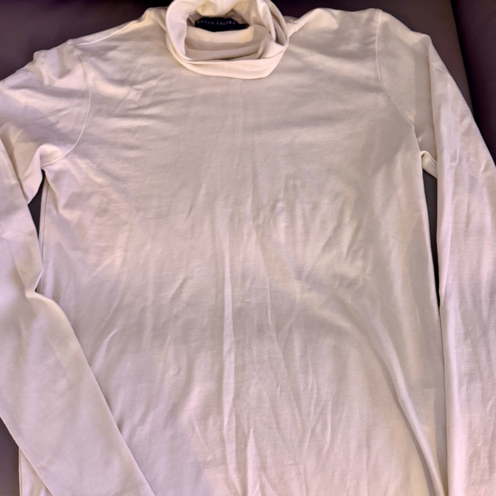 Ralph Lauren very light beige Turtleneck Top